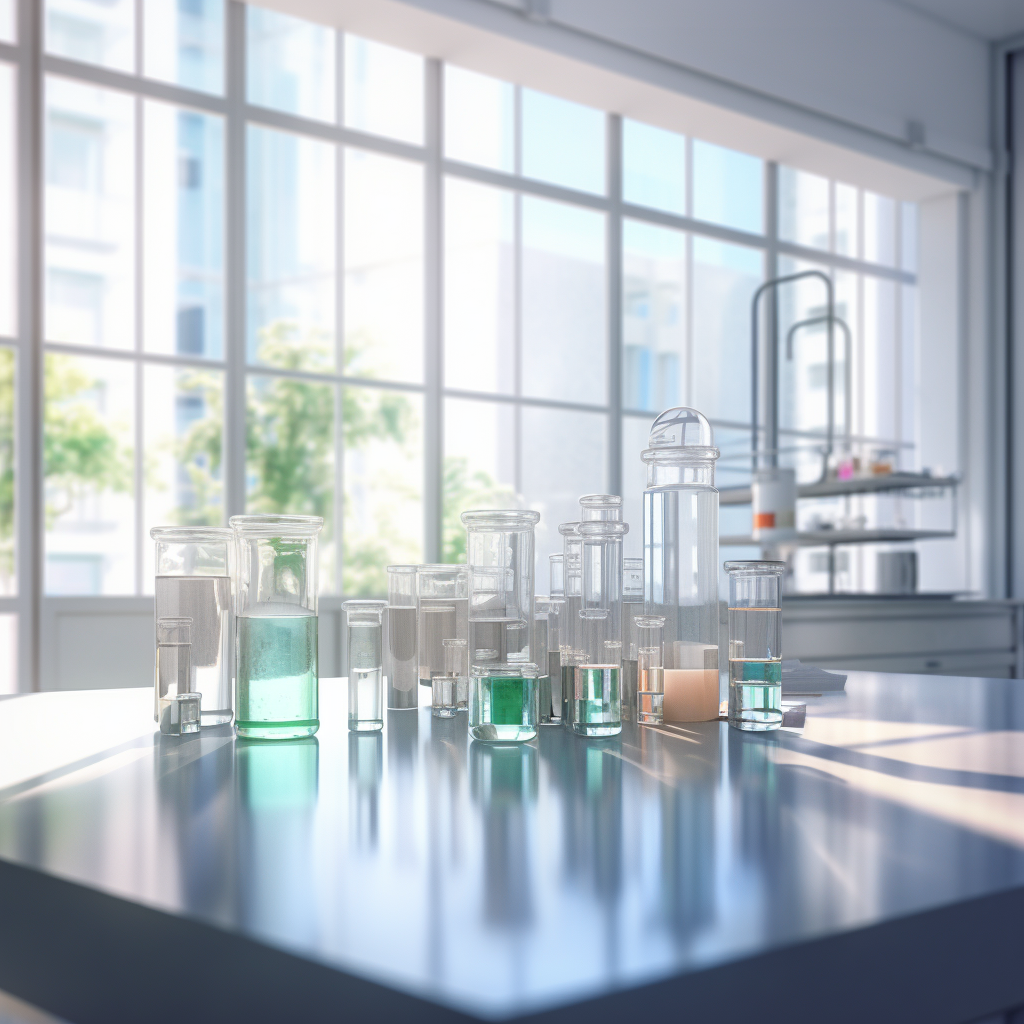 laboratory beaker ethanol solvents