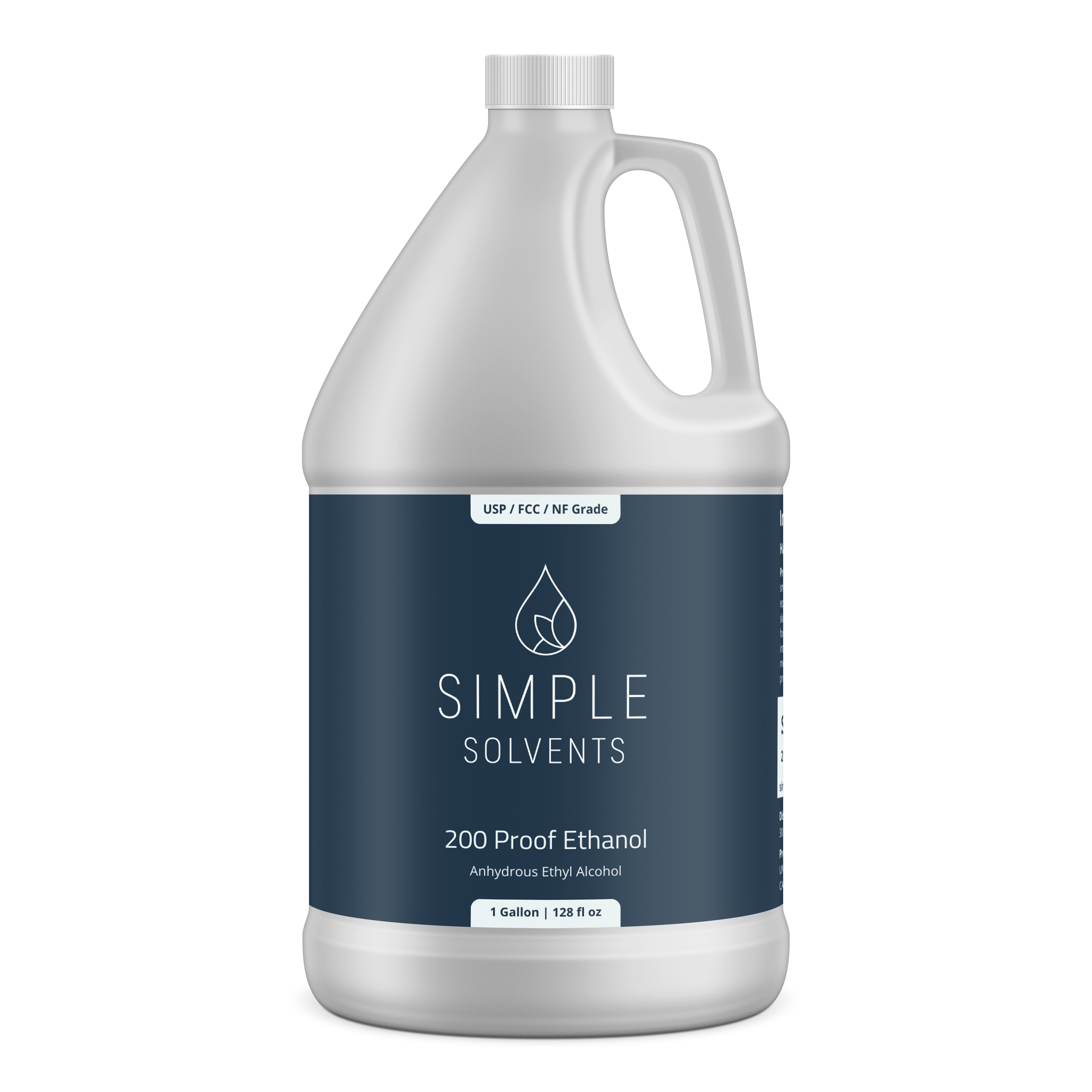 simple solvents ethanol 200 Proof 1 gallon jug