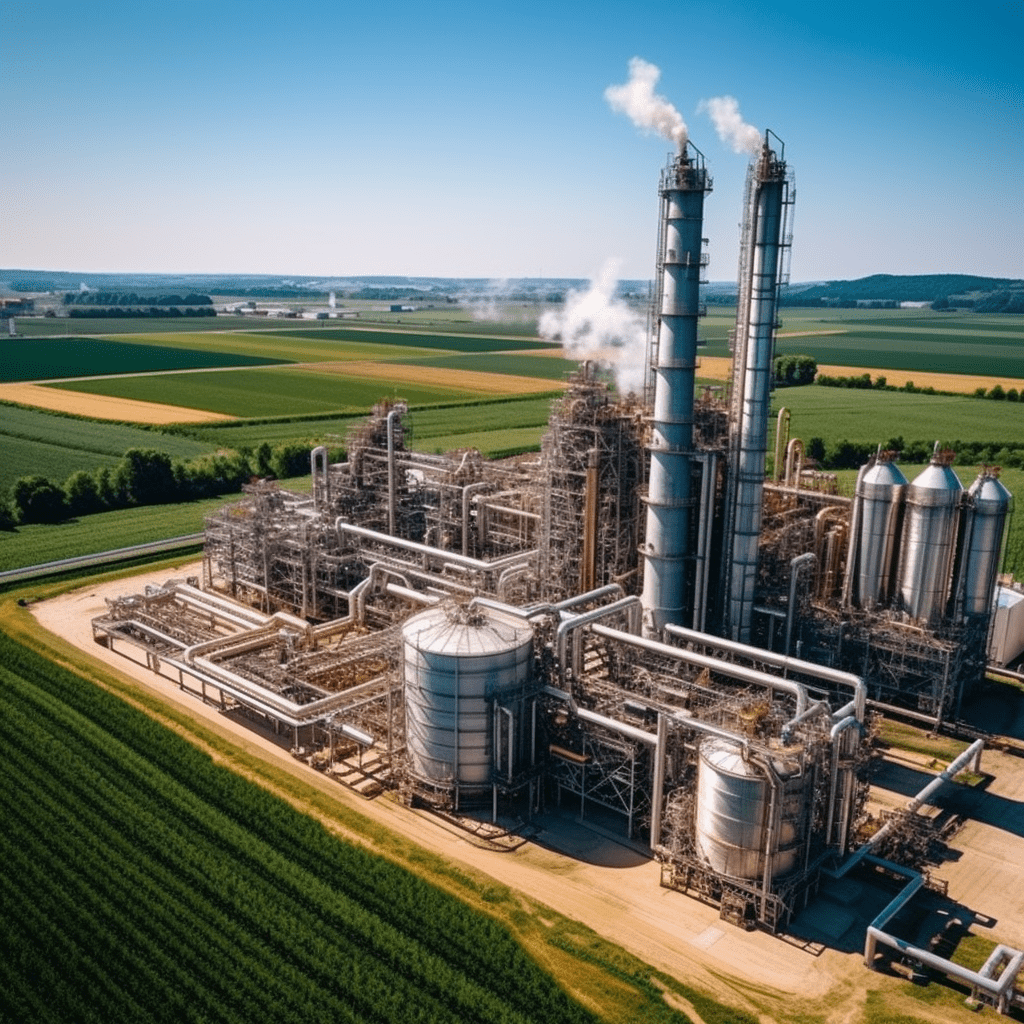 ethanol manufacturing plant