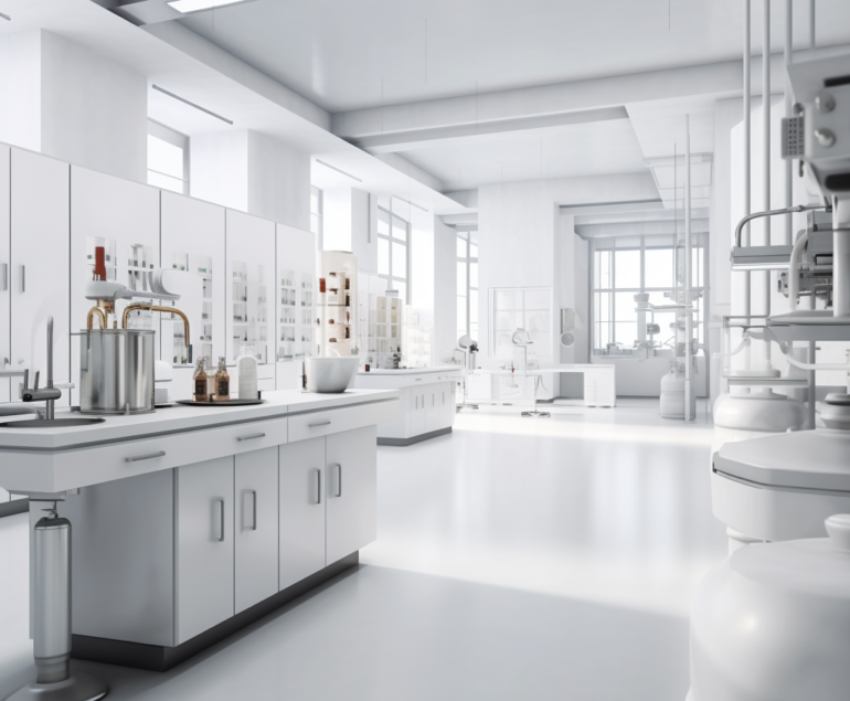 Laboratory for solvents ethanol