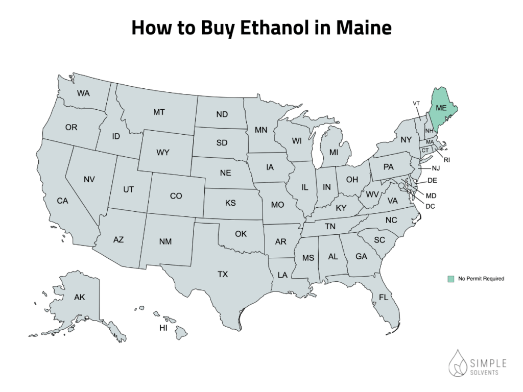How to Buy Ethanol in Maine