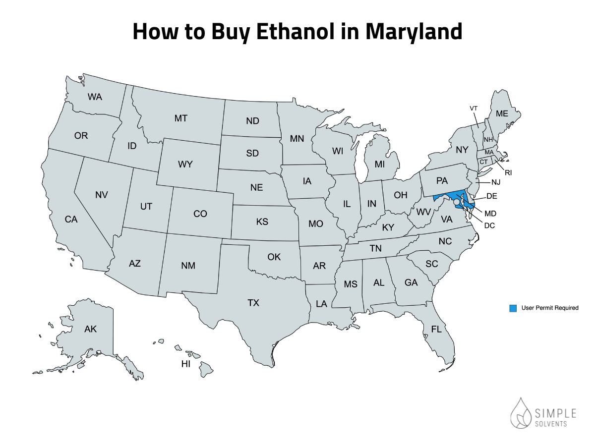 How to Buy Ethanol in Maryland