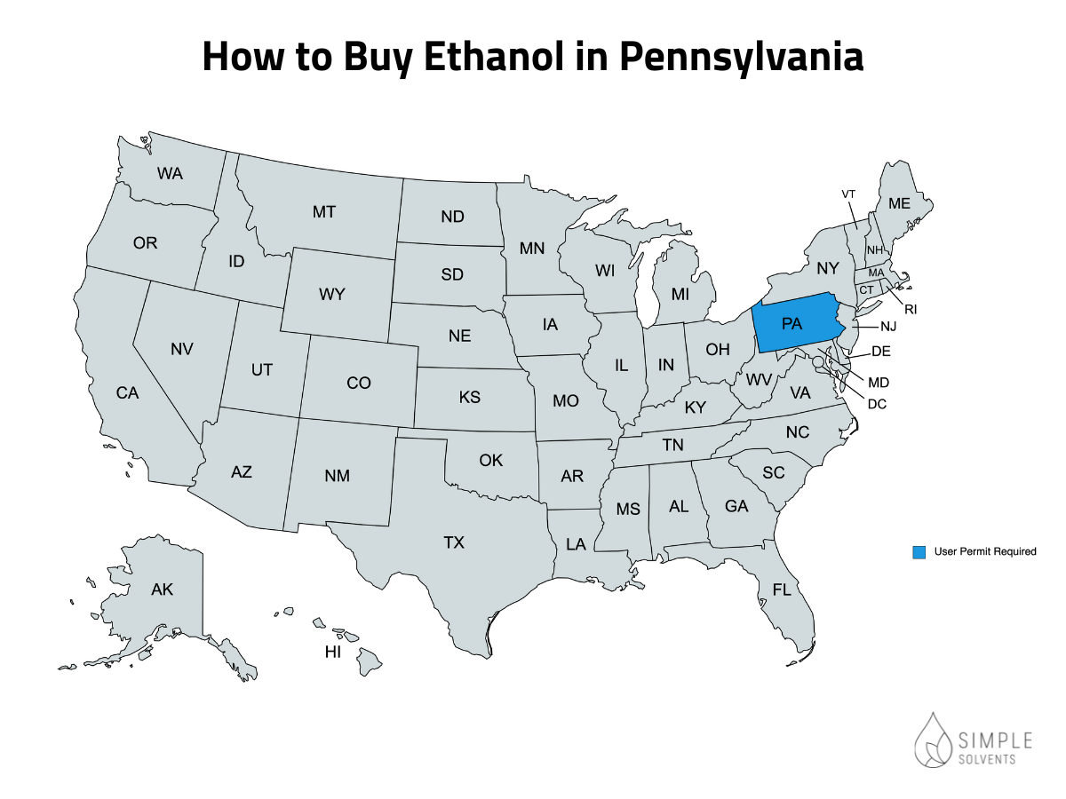 How to Buy Ethanol in Pennsylvania