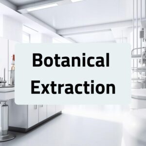 Botanical Extraction Simple Solvents