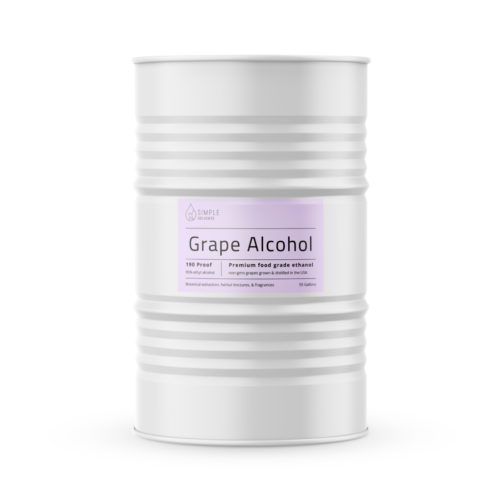 grape alcohol 55 gallon drum