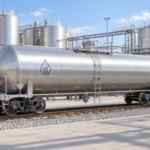Acetone bulk railcar delivery from Simple Solvents