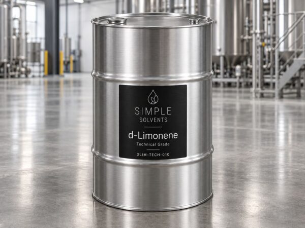 d-Limonene Technical Grade bulk 55 gallon drum for sale from Simple Solvents