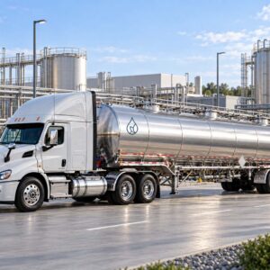 Dipropylene Glycol shipped by stainless steel bulk tanker truck - Simple Solvents