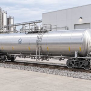 Glycerin 99% shipped by stainless steel bulk railcar car - Simple Solvents