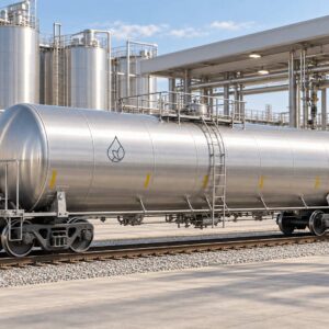 Grape Alcohol 190 Proof shipped by stainless steel bulk railcar car - Simple Solvents