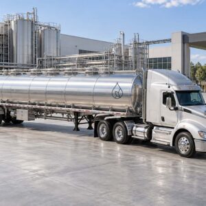 n-Pentane 99% shipped by stainless steel bulk tanker truck - Simple Solvents