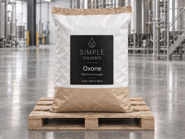 Oxone Potassium Peroxymonosulfate 25 kg Bag | Simple Solvents 25 kg bag of Oxone (potassium peroxymonosulfate) Technical Grade oxidizer from Simple Solvents