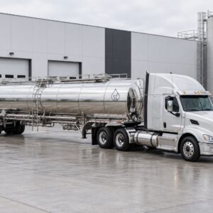 Propylene Glycol 99% USP/FCC shipped by stainless steel bulk tanker truck - Simple Solvents