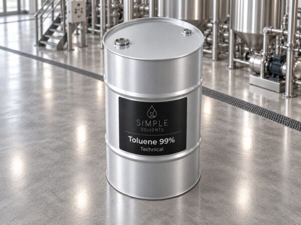 Toluene 99% Bulk 55 Gallon Drum | Simple Solvents Toluene 99% bulk 55 gallon drum for sale from Simple Solvents