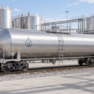 Whey Alcohol 190 Proof shipped by stainless steel bulk railcar car - Simple Solvents